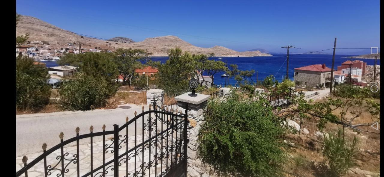 Kalypso Apartment Chalki Town Exterior foto