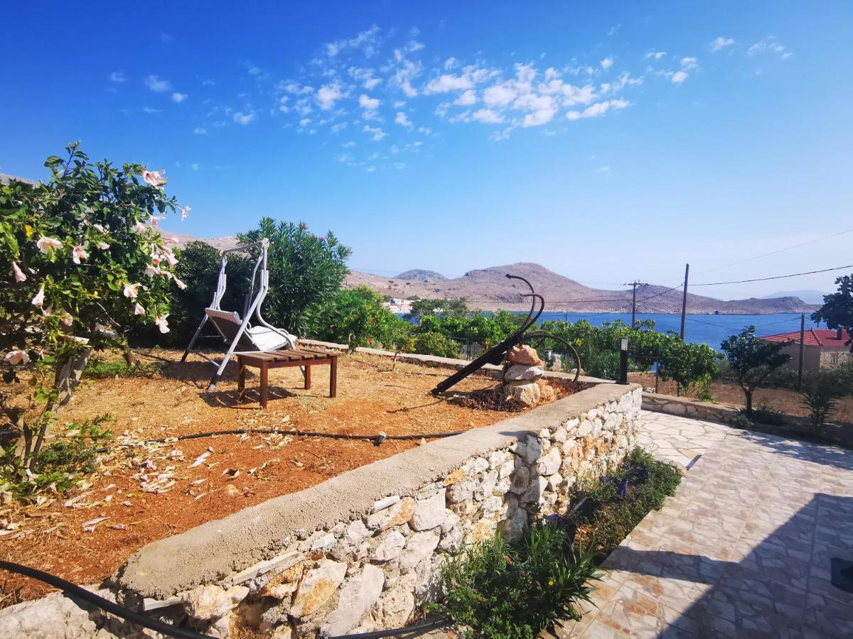Kalypso Apartment Chalki Town Exterior foto